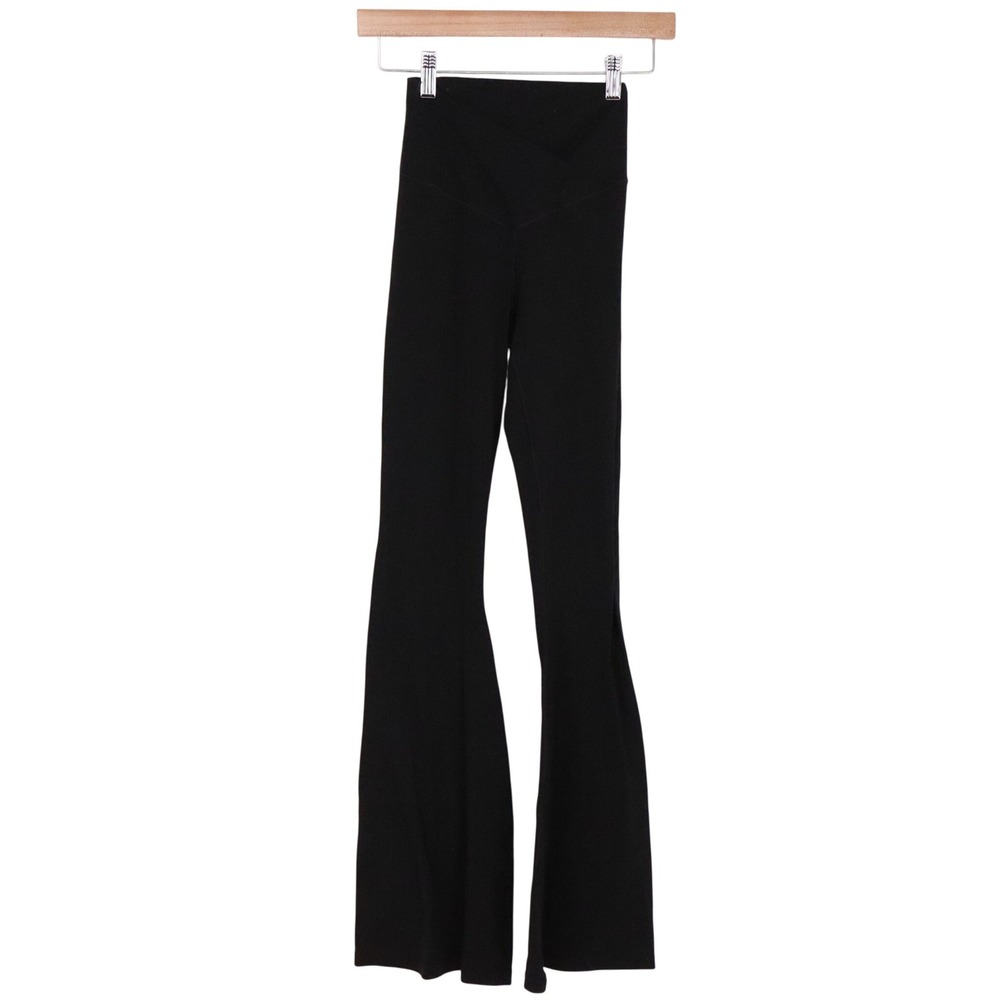 OFFLINE by Aerie Leggings Womens S Real Me Flare Black High Rise Excellent